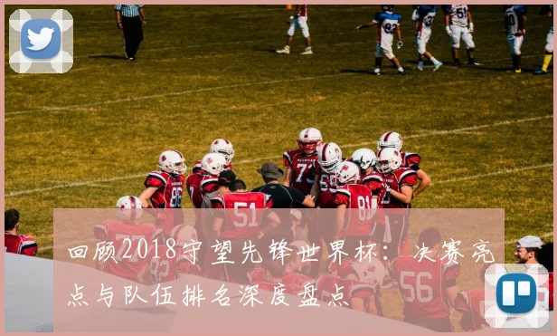 回顾2018守望先锋世界杯：决赛亮点与队伍排名深度盘点